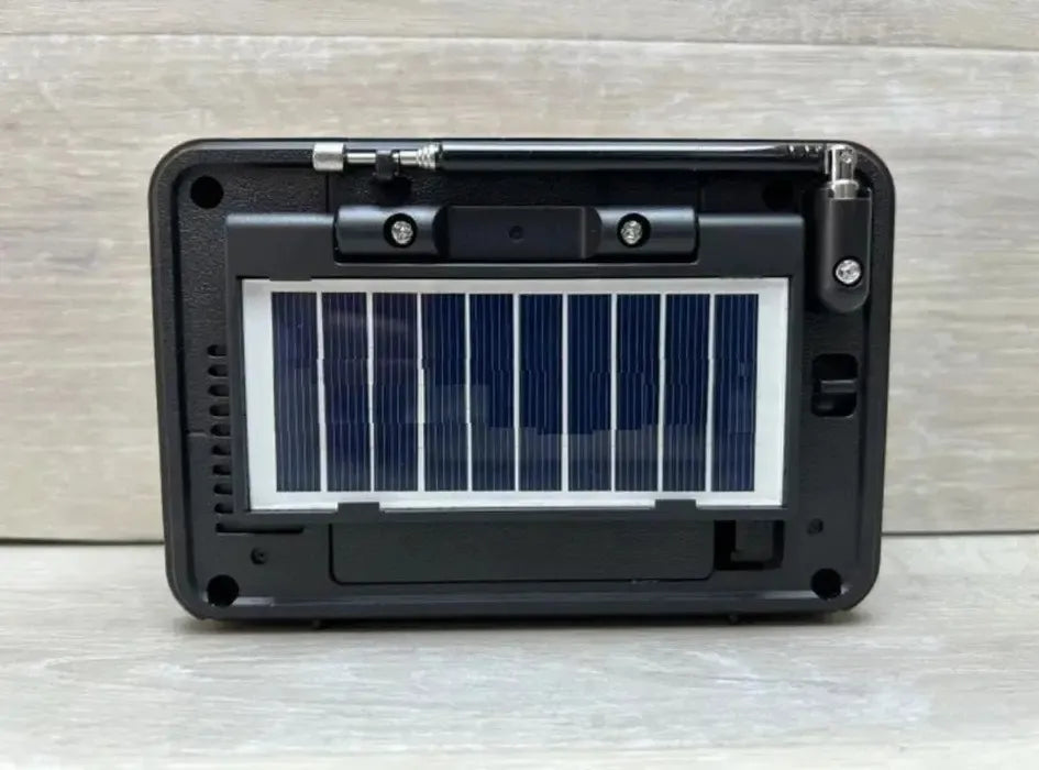 Radio solar vintage Am Fm Sw Bluetooth 2 Modelos