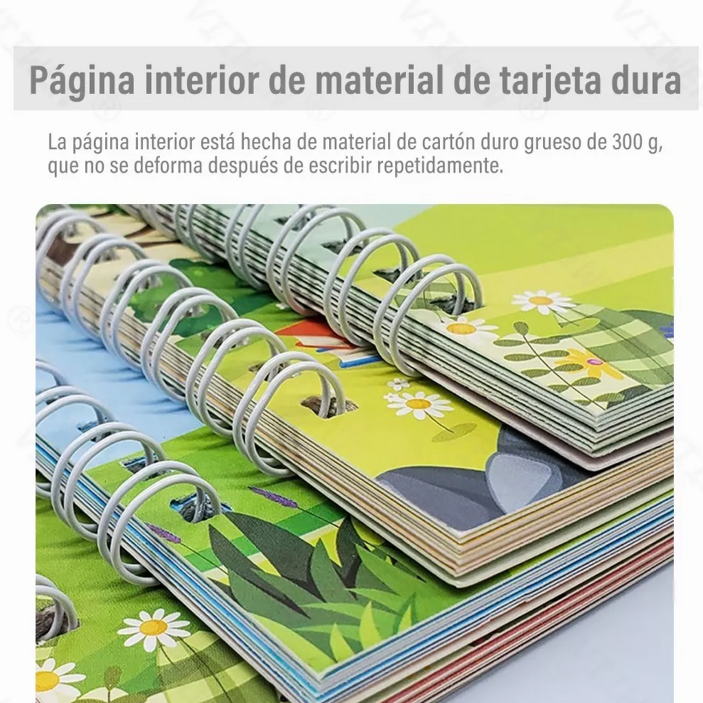 Cuaderno mágico de caligrafía