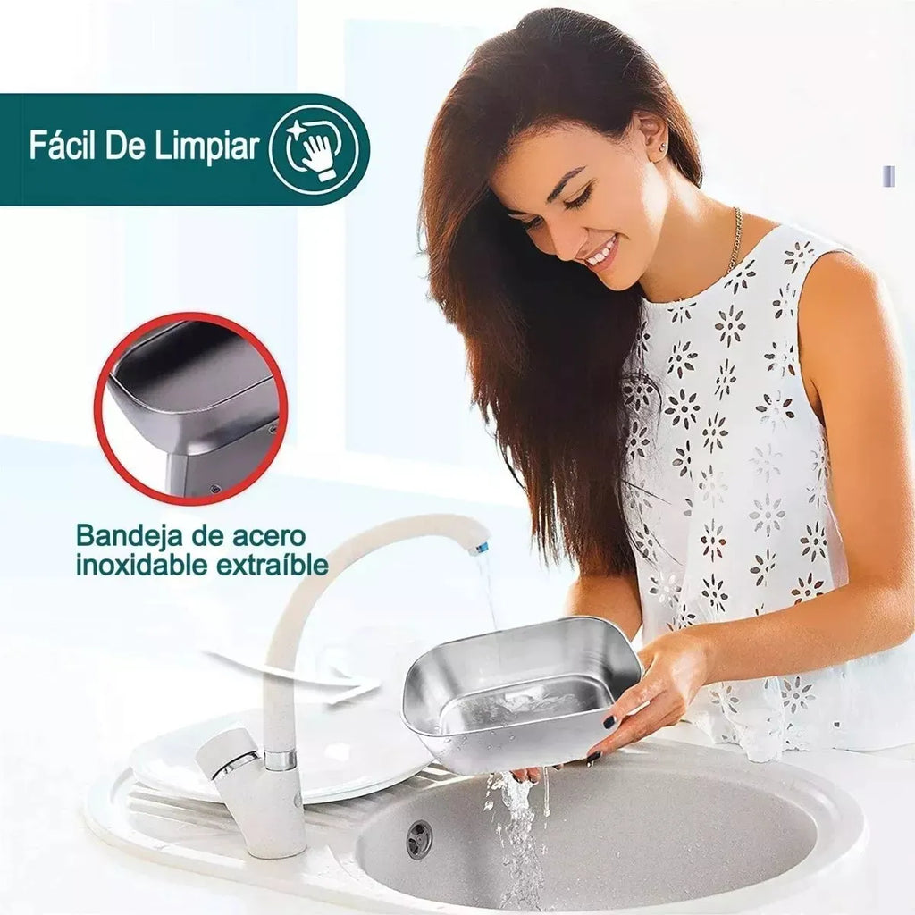 Lonchera Eléctrica Portátil acero