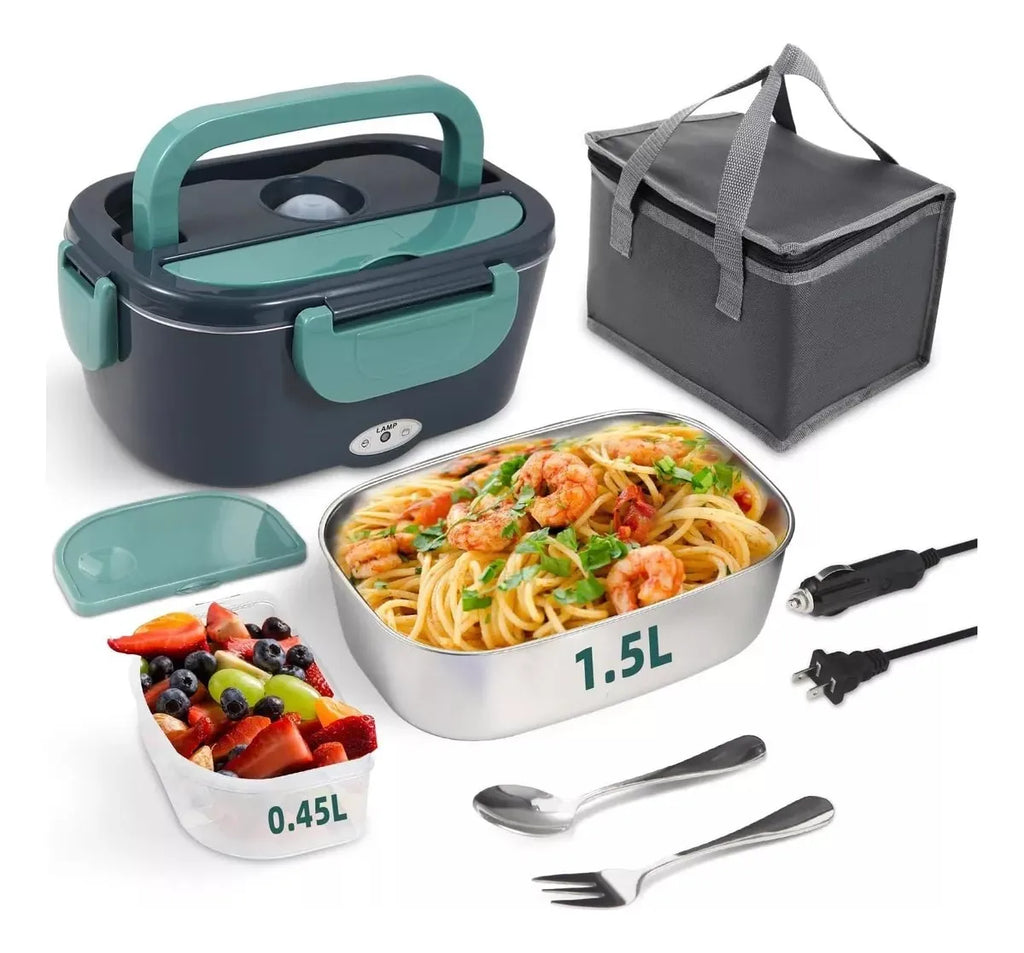 Lonchera Eléctrica Portátil acero