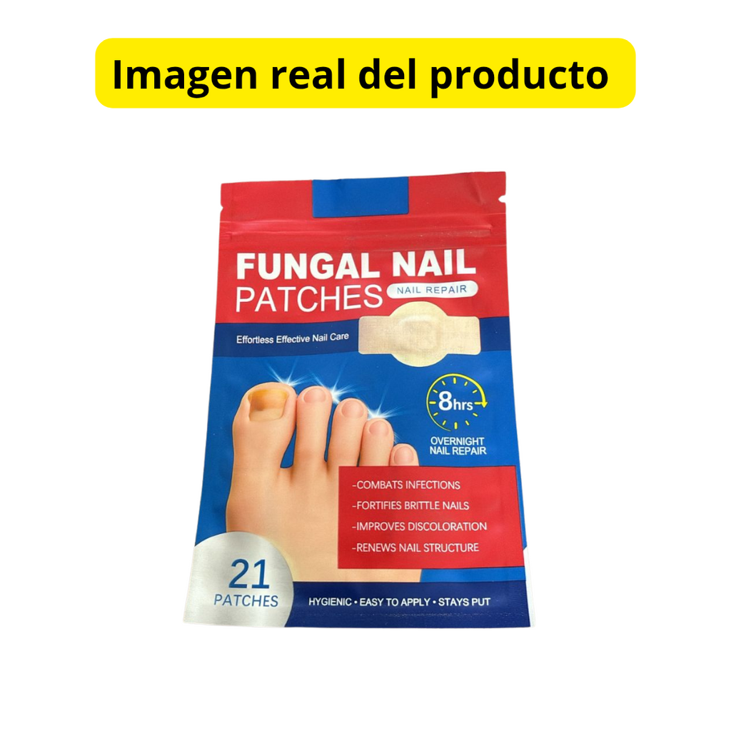 Parches reparadores uñas con hongo